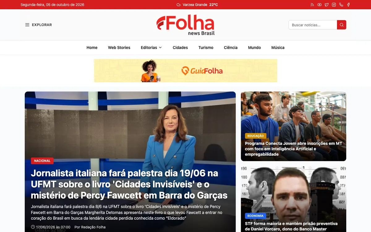 Portal Folha News Brasil